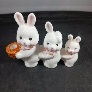 Vintage Russ Bunny Ceramic Mini Collection